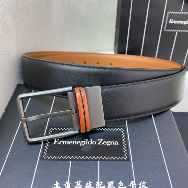 Cintura Zegna da uomo - Larghezza 35MM