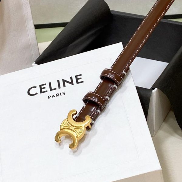 repliche,replica,perfette,siti di,affidabili,migliori siti,dove comprare,1:1,scarpe da ginnastica Cintura Celine piccola TRIOMPHE TAURILLON