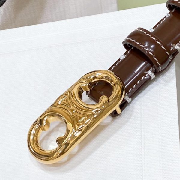 repliche,replica,perfette,siti di,affidabili,migliori siti,dove comprare,1:1,scarpe da ginnastica Cintura Celine piccola TRIOMPHE TAURILLON