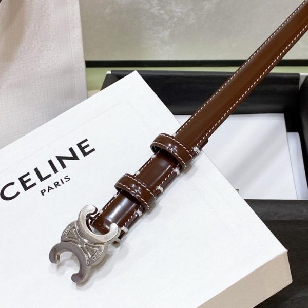 repliche,replica,perfette,siti di,affidabili,migliori siti,dove comprare,1:1,scarpe da ginnastica Cintura Celine piccola TRIOMPHE TAURILLON