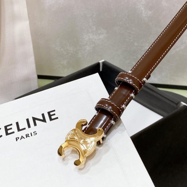 repliche,replica,perfette,siti di,affidabili,migliori siti,dove comprare,1:1,scarpe da ginnastica Cintura Celine piccola TRIOMPHE TAURILLON