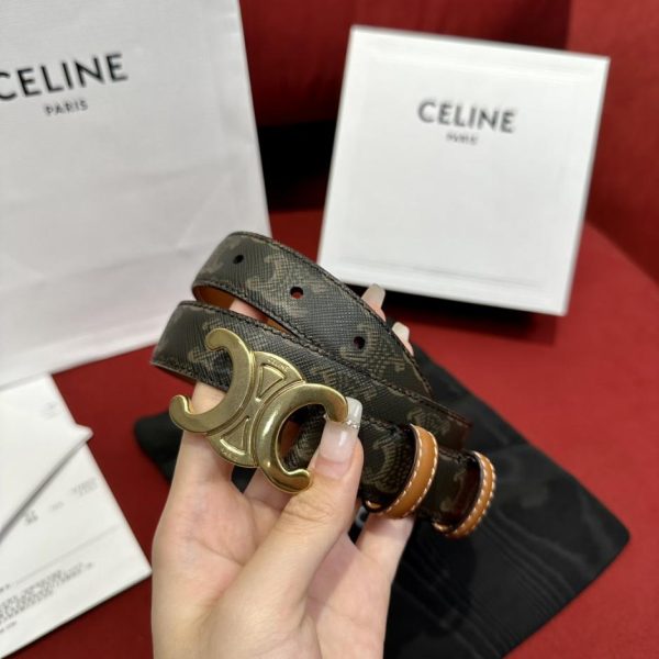 repliche,replica,perfette,siti di,affidabili,migliori siti,dove comprare,1:1,scarpe da ginnastica Cintura Celine Arco di Trionfo 2,5 mm