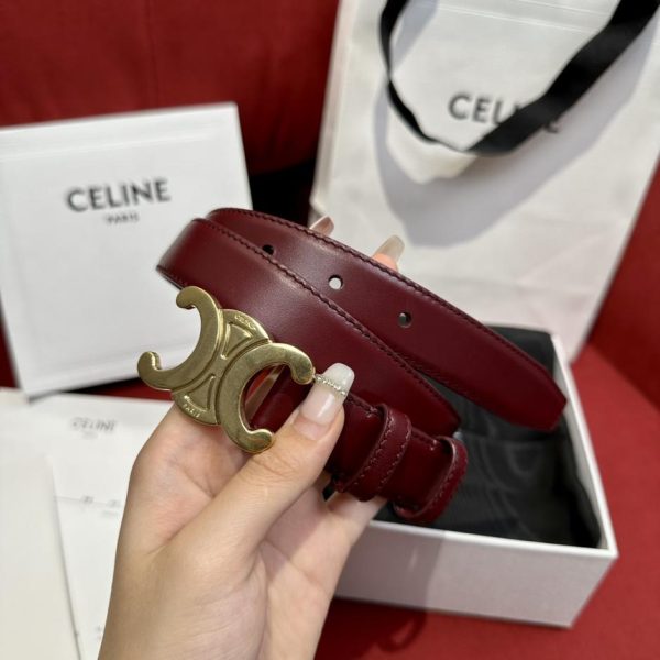 repliche,replica,perfette,siti di,affidabili,migliori siti,dove comprare,1:1,scarpe da ginnastica Cintura Celine Arco di Trionfo 2,5 mm