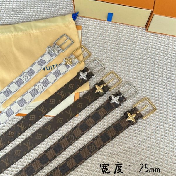 repliche,replica,perfette,siti di,affidabili,migliori siti,dove comprare,1:1,scarpe da ginnastica Cintura da donna LOUIS VUITTON larghezza 2,5