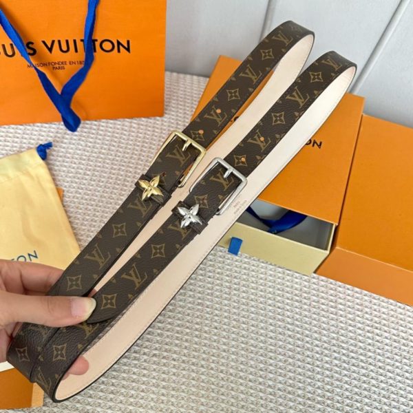 repliche,replica,perfette,siti di,affidabili,migliori siti,dove comprare,1:1,scarpe da ginnastica Cintura da donna LOUIS VUITTON larghezza 2,5