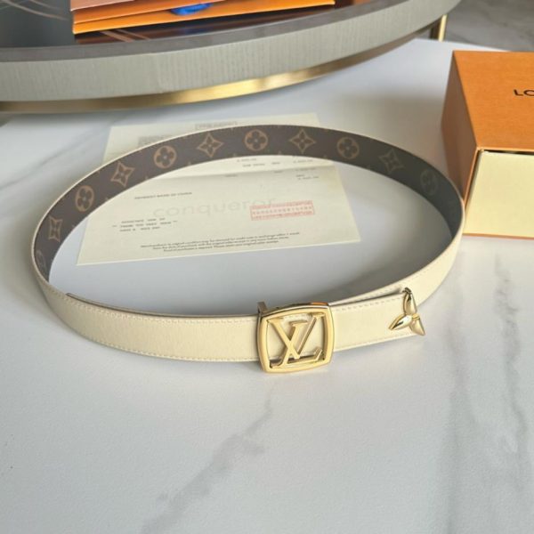 repliche,replica,perfette,siti di,affidabili,migliori siti,dove comprare,1:1,scarpe da ginnastica Cintura da donna LOUIS VUITTON in edizione speciale limitata larghezza 3.0