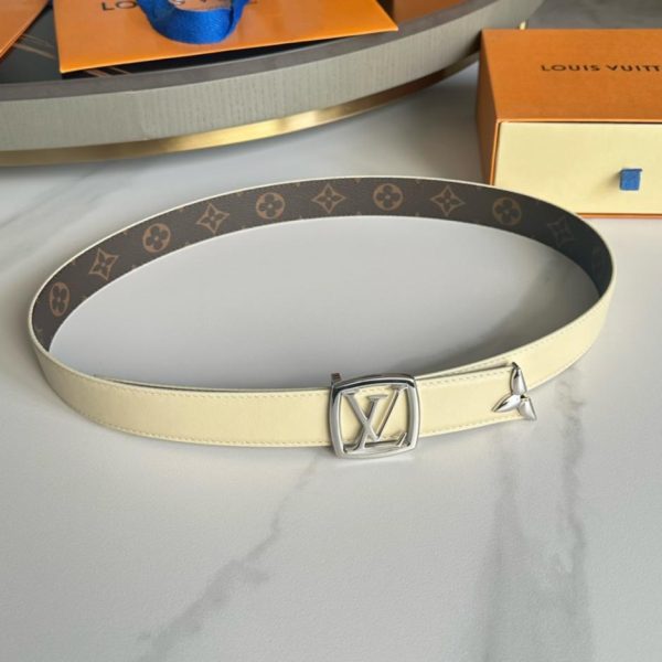 repliche,replica,perfette,siti di,affidabili,migliori siti,dove comprare,1:1,scarpe da ginnastica Cintura da donna LOUIS VUITTON in edizione speciale limitata larghezza 3.0