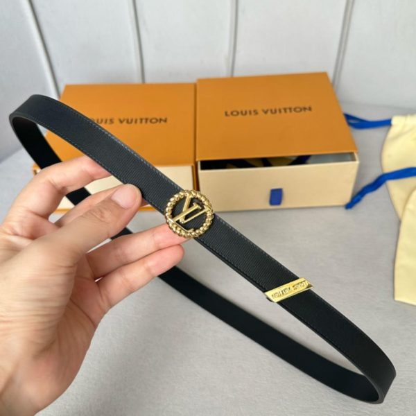 repliche,replica,perfette,siti di,affidabili,migliori siti,dove comprare,1:1,scarpe da ginnastica Cintura Classica da Donna LOUIS VUITTON Larghezza 20mm