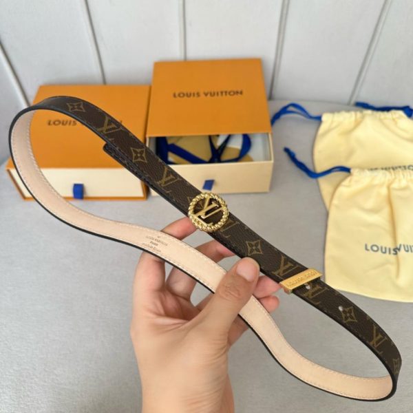 repliche,replica,perfette,siti di,affidabili,migliori siti,dove comprare,1:1,scarpe da ginnastica Cintura Classica da Donna LOUIS VUITTON Larghezza 20mm