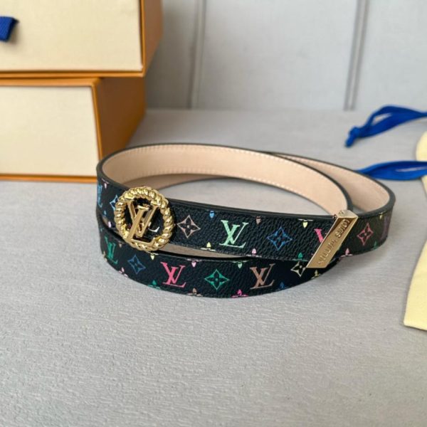 repliche,replica,perfette,siti di,affidabili,migliori siti,dove comprare,1:1,scarpe da ginnastica Cintura Classica da Donna LOUIS VUITTON Larghezza 20mm