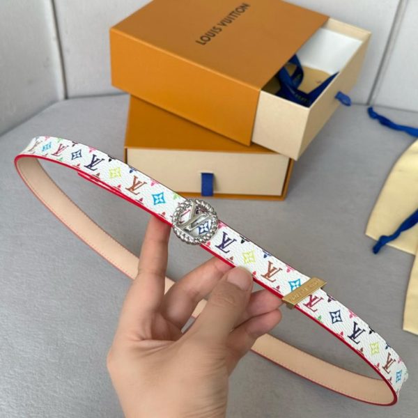repliche,replica,perfette,siti di,affidabili,migliori siti,dove comprare,1:1,scarpe da ginnastica Cintura Classica da Donna LOUIS VUITTON Larghezza 20mm