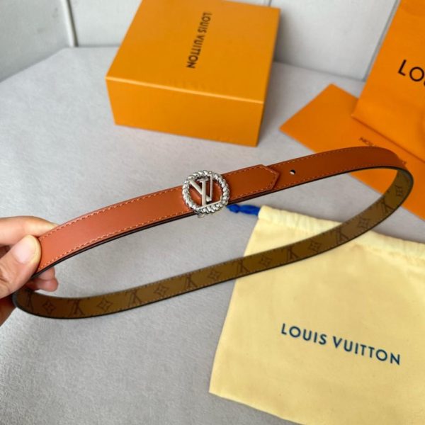 repliche,replica,perfette,siti di,affidabili,migliori siti,dove comprare,1:1,scarpe da ginnastica Cintura da donna LOUIS VUITTON S-Lock larghezza 20mm