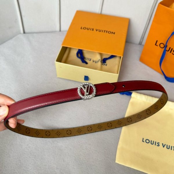 repliche,replica,perfette,siti di,affidabili,migliori siti,dove comprare,1:1,scarpe da ginnastica Cintura da donna LOUIS VUITTON S-Lock larghezza 20mm