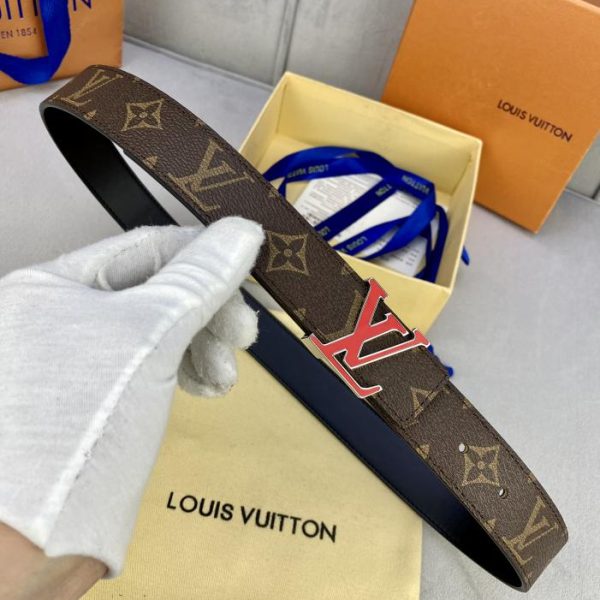 repliche,replica,perfette,siti di,affidabili,migliori siti,dove comprare,1:1,scarpe da ginnastica Cintura double face LOUIS VUITTON Glory