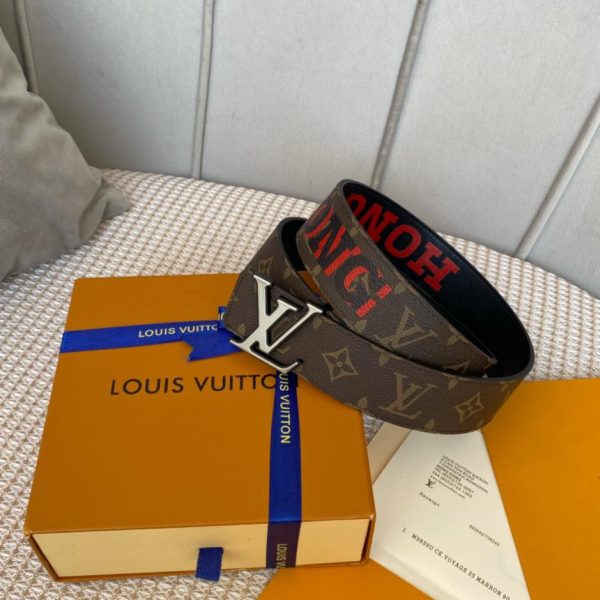 repliche,replica,perfette,siti di,affidabili,migliori siti,dove comprare,1:1,scarpe da ginnastica Cintura LOUIS VUITTON larghezza 4.0