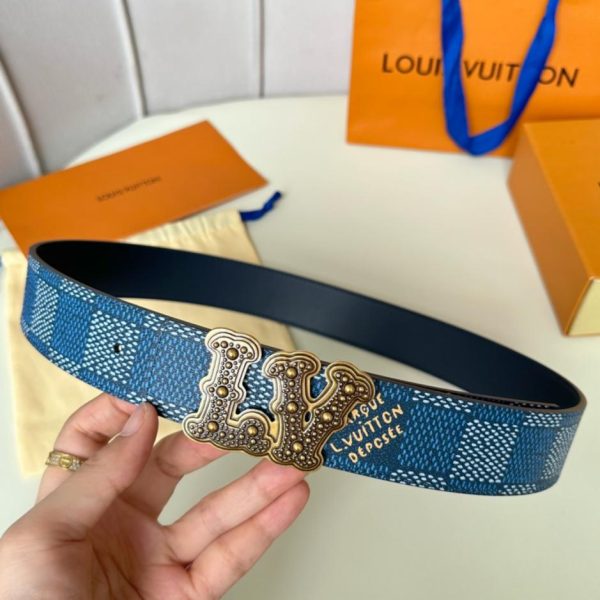 repliche,replica,perfette,siti di,affidabili,migliori siti,dove comprare,1:1,scarpe da ginnastica LOUIS VUITTON larghezza 40mm bifacciale
