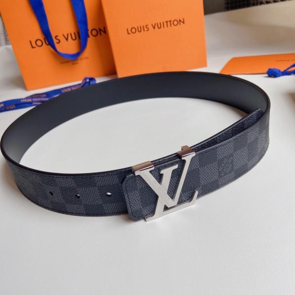 repliche,replica,perfette,siti di,affidabili,migliori siti,dove comprare,1:1,scarpe da ginnastica Cintura classica LOUIS VUITTON larghezza 4.0