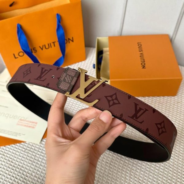 repliche,replica,perfette,siti di,affidabili,migliori siti,dove comprare,1:1,scarpe da ginnastica Cintura LOUIS VUITTON larghezza originale 40mm