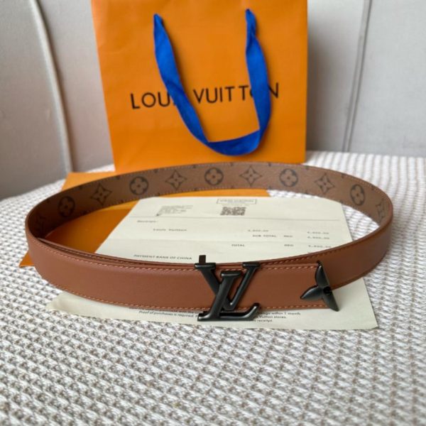 repliche,replica,perfette,siti di,affidabili,migliori siti,dove comprare,1:1,scarpe da ginnastica Cintura da donna LOUIS VUITTON in edizione speciale limitata larghezza 3.0
