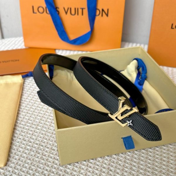 repliche,replica,perfette,siti di,affidabili,migliori siti,dove comprare,1:1,scarpe da ginnastica Cintura da donna LOUIS VUITTON Limited Larghezza 2.0