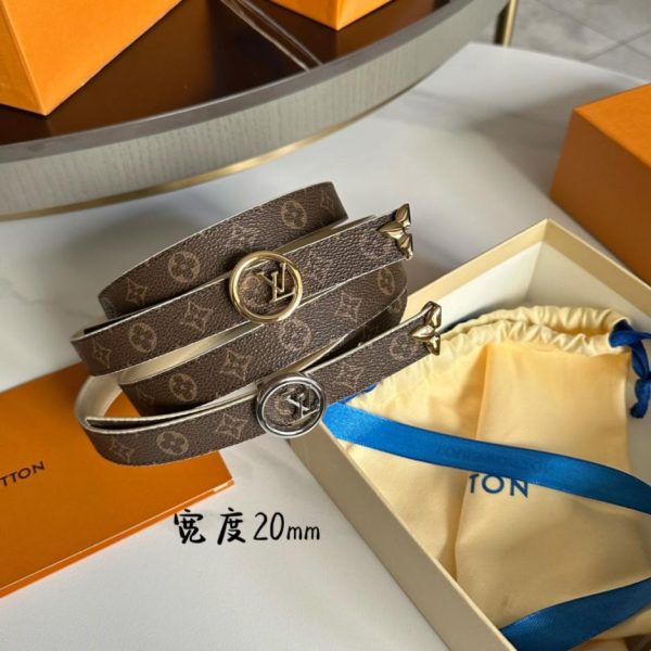 repliche,replica,perfette,siti di,affidabili,migliori siti,dove comprare,1:1,scarpe da ginnastica LOUIS VUITTON S-Lock larghezza 20mm