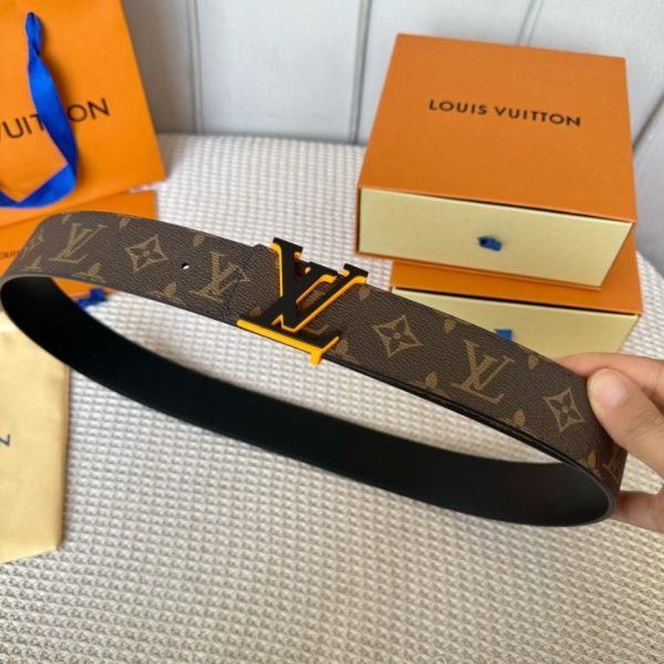 repliche,replica,perfette,siti di,affidabili,migliori siti,dove comprare,1:1,scarpe da ginnastica Cintura LOUIS VUITTON larghezza 40 double face