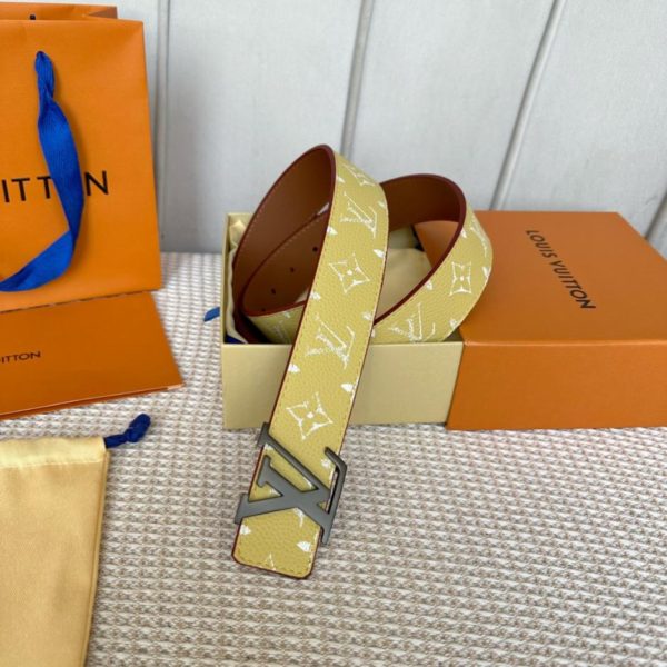 repliche,replica,perfette,siti di,affidabili,migliori siti,dove comprare,1:1,scarpe da ginnastica Nuova cintura da uomo LOUIS VUITTON double face