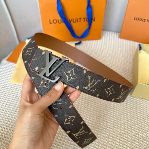 repliche,replica,perfette,siti di,affidabili,migliori siti,dove comprare,1:1,scarpe da ginnastica Nuova cintura da uomo LOUIS VUITTON double face
