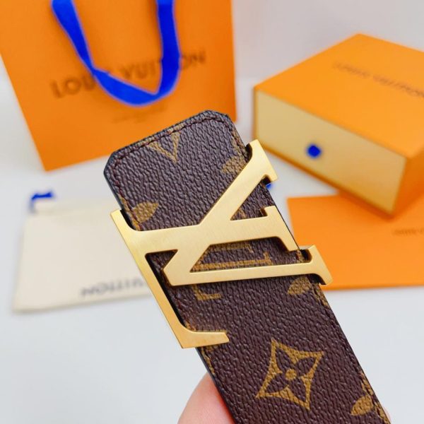 repliche,replica,perfette,siti di,affidabili,migliori siti,dove comprare,1:1,scarpe da ginnastica Cintura classica LOUIS VUITTON larghezza 4.0
