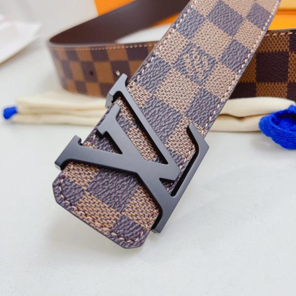 repliche,replica,perfette,siti di,affidabili,migliori siti,dove comprare,1:1,scarpe da ginnastica Cintura classica LOUIS VUITTON larghezza 4.0