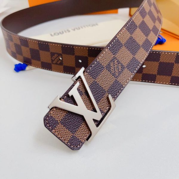 repliche,replica,perfette,siti di,affidabili,migliori siti,dove comprare,1:1,scarpe da ginnastica Cintura classica LOUIS VUITTON larghezza 4.0