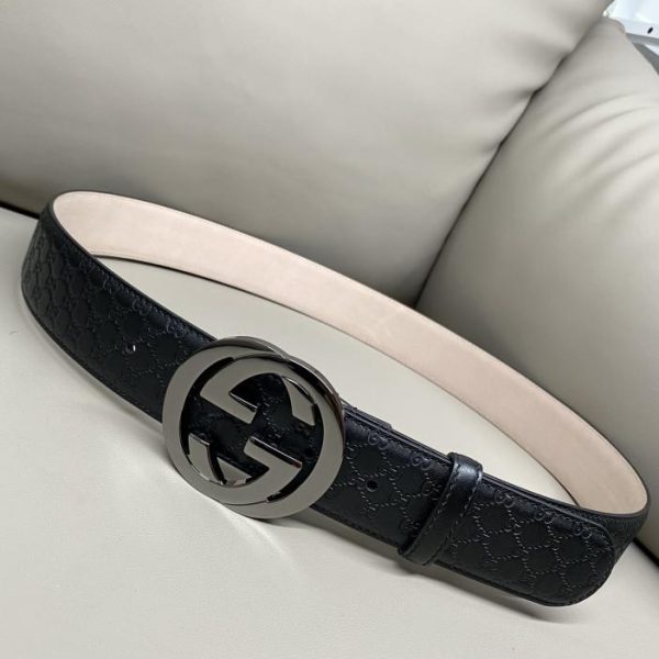 repliche,replica,perfette,siti di,affidabili,migliori siti,dove comprare,1:1,scarpe da ginnastica Gucci pelle di vitello importata 4.0 di larghezza