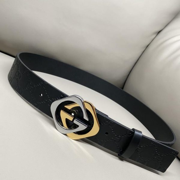 repliche,replica,perfette,siti di,affidabili,migliori siti,dove comprare,1:1,scarpe da ginnastica Fibbia a coste Gucci larghezza 4.0