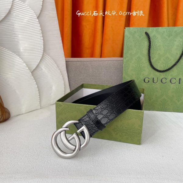 repliche,replica,perfette,siti di,affidabili,migliori siti,dove comprare,1:1,scarpe da ginnastica Cintura originale Gucci larghezza 4,0 cm