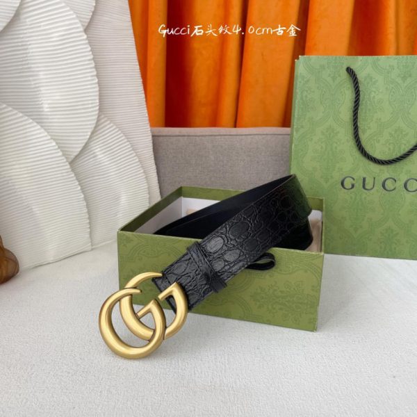 repliche,replica,perfette,siti di,affidabili,migliori siti,dove comprare,1:1,scarpe da ginnastica Cintura originale Gucci larghezza 4,0 cm