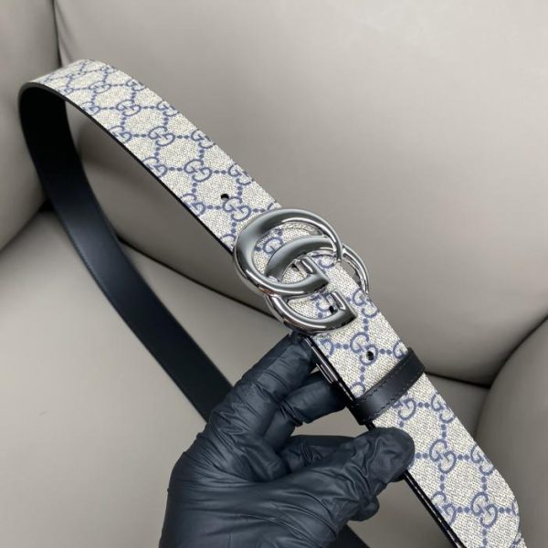 repliche,replica,perfette,siti di,affidabili,migliori siti,dove comprare,1:1,scarpe da ginnastica Cintura reversibile Gucci 3.7
