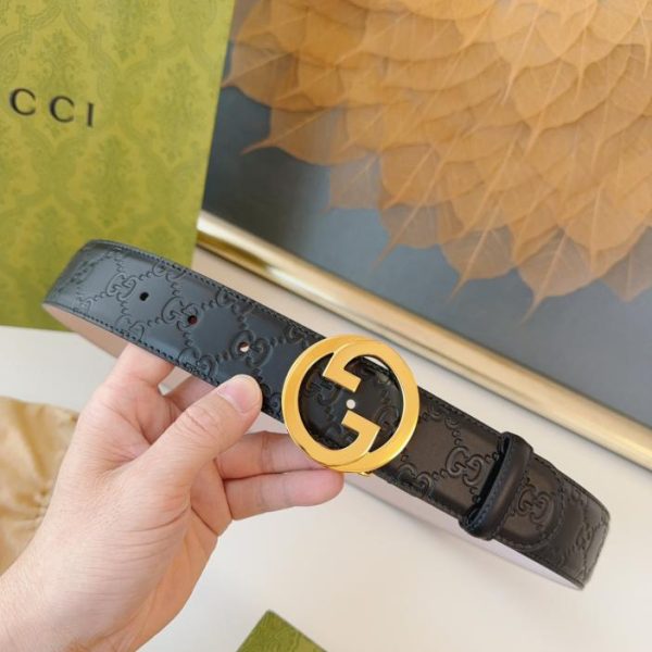 GUCCI nuovo incastro doppio G4.0cm