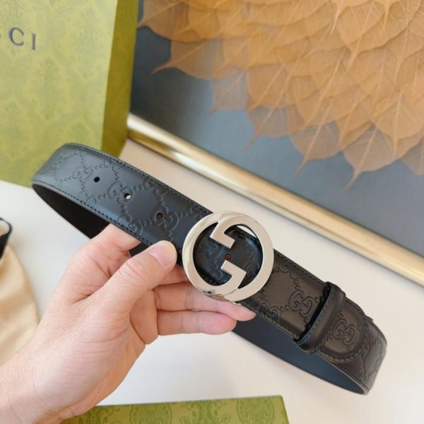 GUCCI nuovo incastro doppio G4.0cm