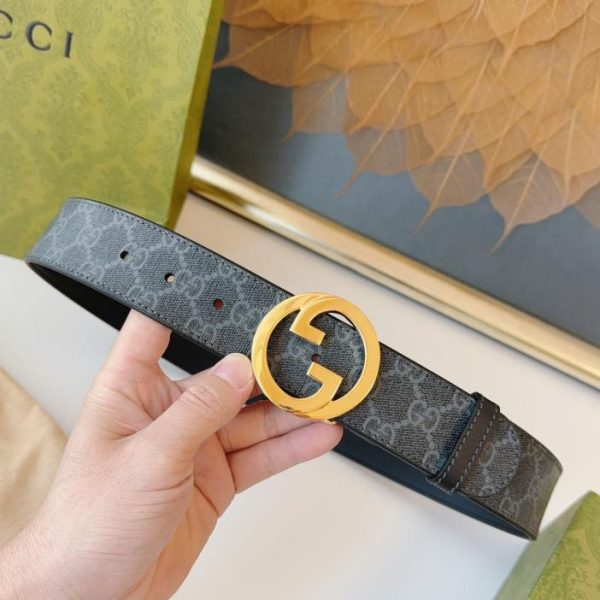 GUCCI nuovo incastro doppio G4.0cm