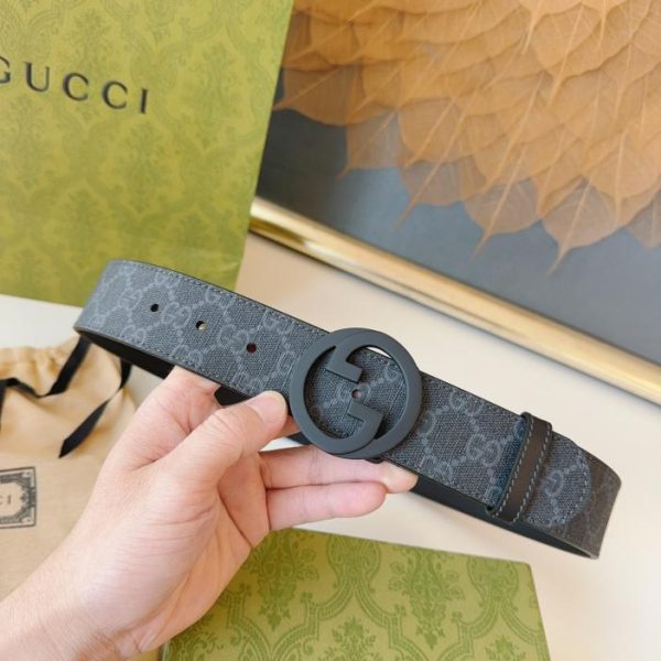 GUCCI nuovo incastro doppio G4.0cm