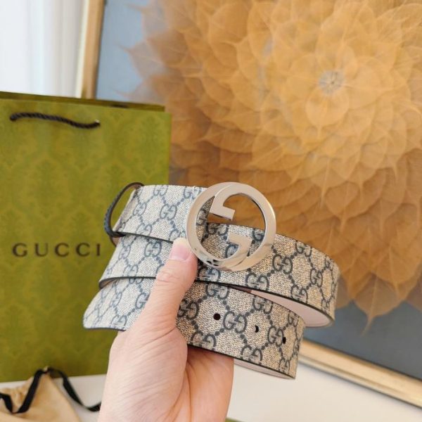 GUCCI nuovo incastro doppio G4.0cm