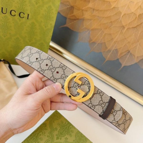 GUCCI nuovo incastro doppio G4.0cm