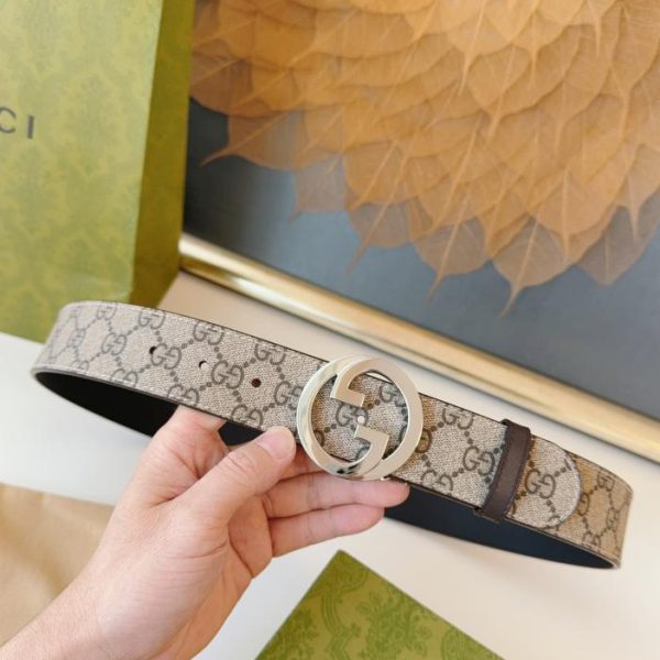GUCCI nuovo incastro doppio G4.0cm