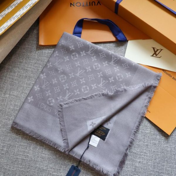 Sciarpa quadrata in cashmere Louis Vuitton