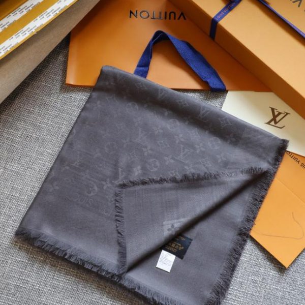Sciarpa quadrata in cashmere Louis Vuitton