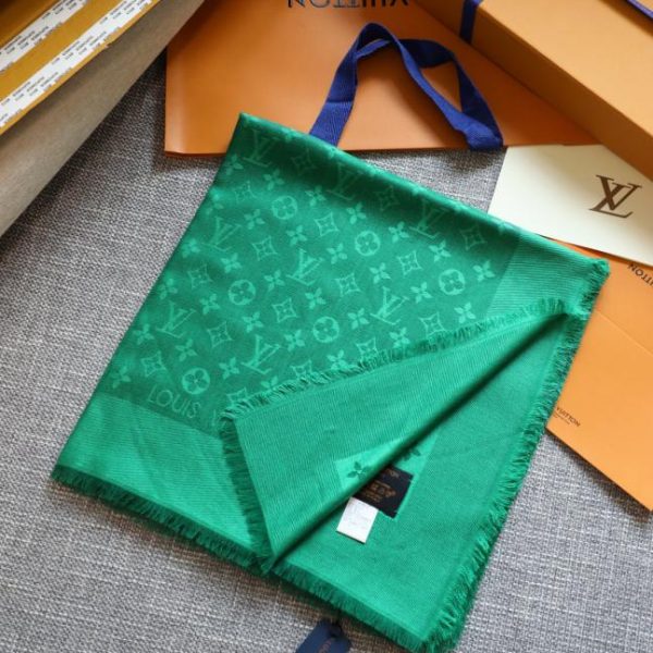 Sciarpa quadrata in cashmere Louis Vuitton