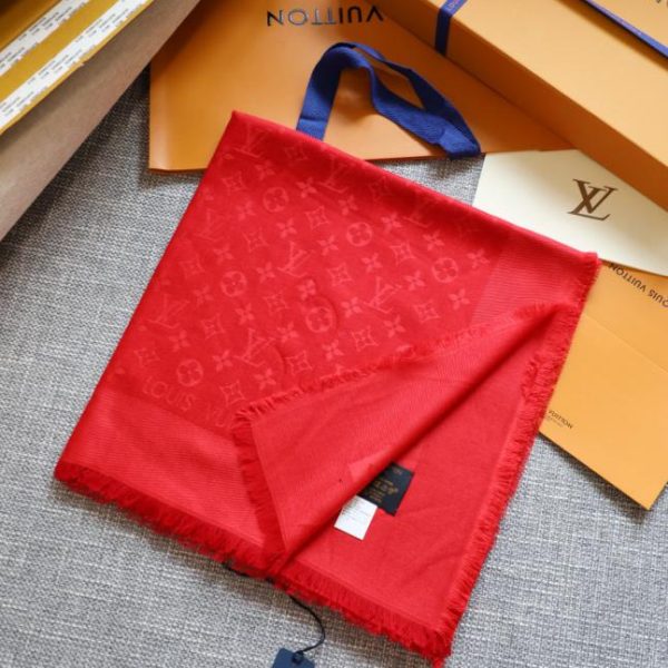 Sciarpa quadrata in cashmere Louis Vuitton
