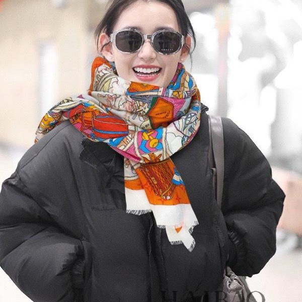 Sciarpa Herm猫s in cashmere