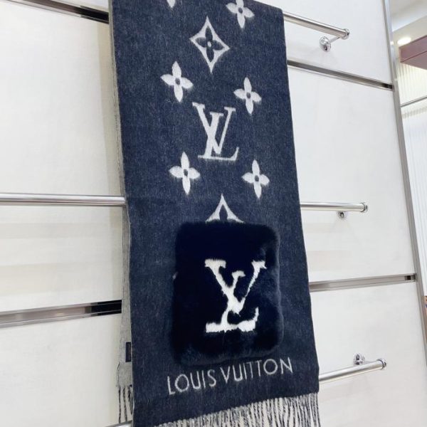 [5 colori di alta qualit脿] Nuovo scialle Louis Vuitton