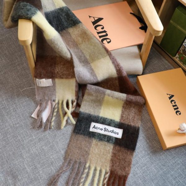Sciarpa in mohair antiacne